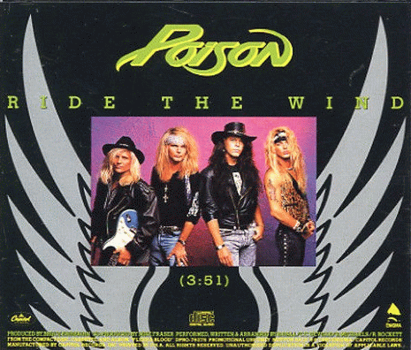 Poison (USA) : Ride the Wind (Japan Version)